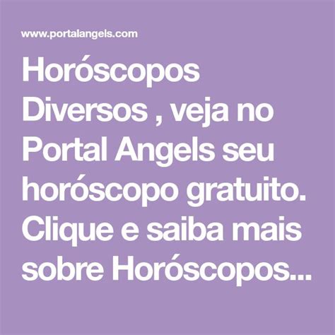 portal angels horoscopo